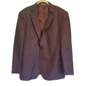 Galante Gray Italian Wool Double Button Closure Men's Blazer Jacket Sport Coat